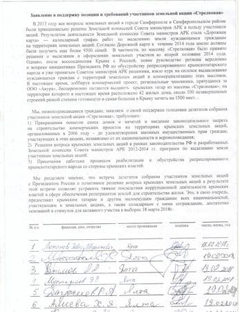 Ялтинцы поддержали соотечественников со «Стрелковой» Ялтинцы поддержали соотечественников со «Стрелковой»