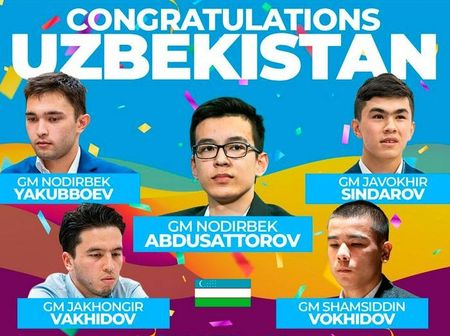 Узбеки лучше всех играют в шахматах