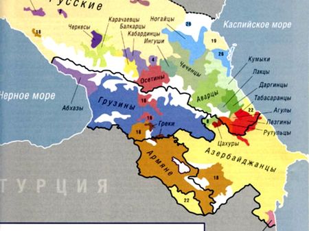 Какие тюркские народы живут на Кавказе?