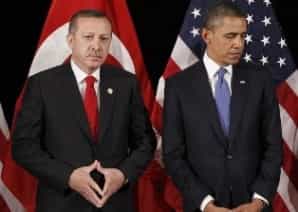 Президенты Турции и США Реджеп Тайип Эрдоган и Барак Обама