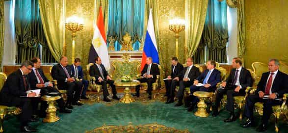Россия и Египет по одну сторону фронта