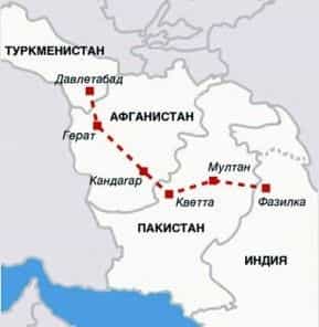 Туркмения газует в Индию