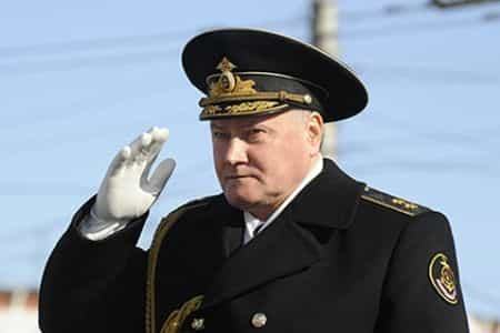 Командующий Северным флотом адмирал Владимир Королев