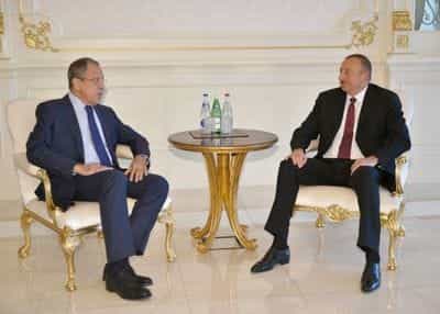 О чем Лавров говорил с Алиевым в Баку