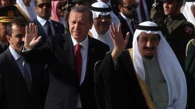 Король Саудовской Аравии прибыл с визитом в Турцию