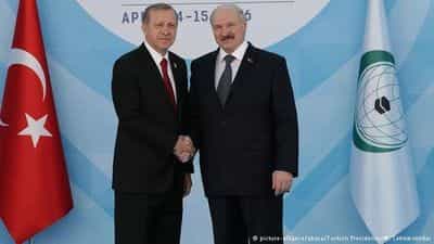 Лукашенко поговорил с Эрдоганом в Стамбуле