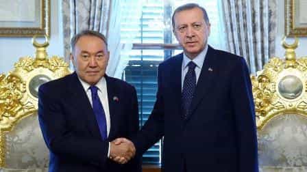 Назарбаев летит к Эрдогану