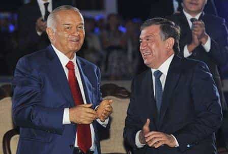 Президент Узбекистана Ислам Каримов и премьер-министр Шавкат Мирзиёев