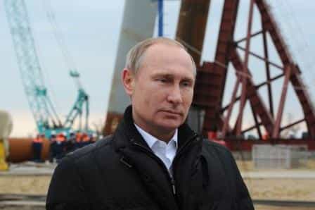 Строительство Керченского моста идет хорошими темпами