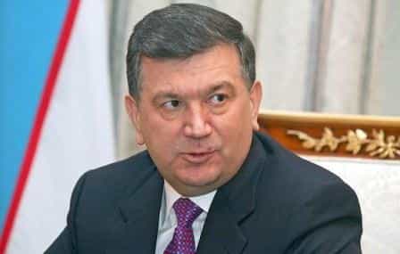 Кандидат на пост президента Республики Узбекистан Шавкат Мирзиёев