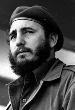 Лидер кубинской революции Фидель Кастро