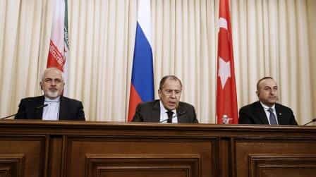 Россия, Турция и Иран согласовали заявление по Сирии