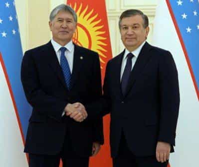 Алмазбек прибыл в Узбекистан