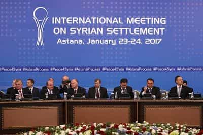 В Астане начались переговоры по Сирии