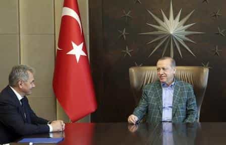 Эрдоган провел в Стамбуле переговоры с Шойгу