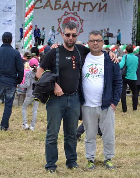 Антон Деч и Айдер Габой на Сабантуе