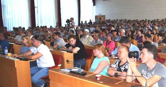 Общественные слушания по проекту застройки одного из массивов Симферополя, «Стрелковая»