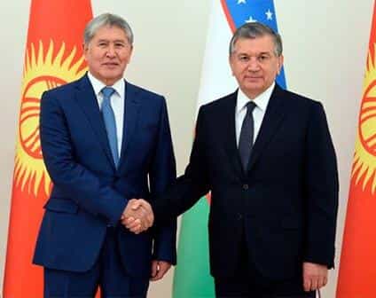 О чем договорились Шавкат с Алмазбеком в Ташкенте