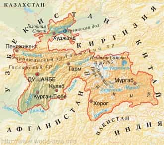 Таджикистан: Внешний периметр российской границы