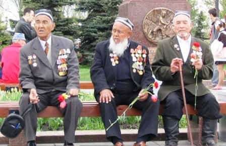 Узбекистан празднует День Победы