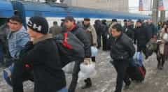 Мигрантов выстроили по ранжиру