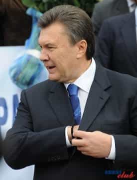 Виктор Янукович - за словом в карман...