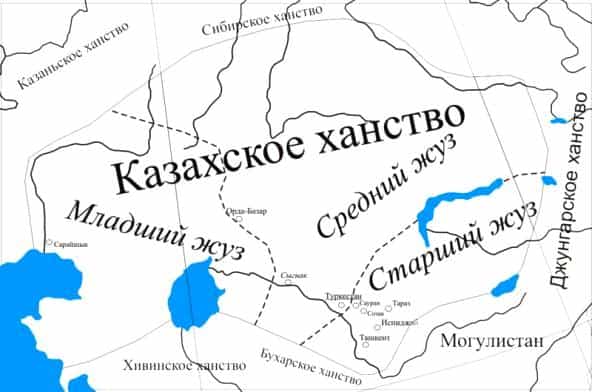 Как появились казахские жузы