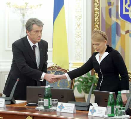 Виктор Ющенко: Тимошенко и Путин подписали пакт Молотова-Риббентропа