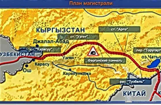 Китай, Киргизию и Узбекистан свяжут «железкой»
