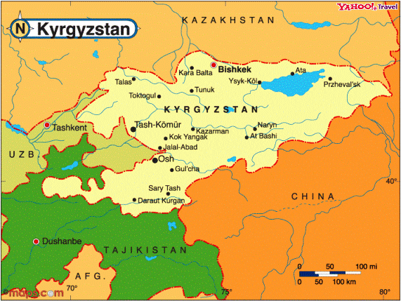 Кыргызстан перекроят
