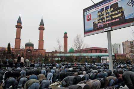 В Москве растет количество мусульман