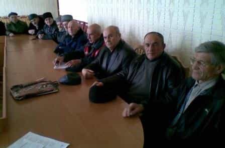 Встреча Совета Старейшин с управляющим Алуштинского горисполкома