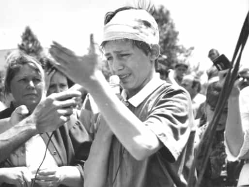 Милицейские дубинки в Красном Раю не щадили даже детей