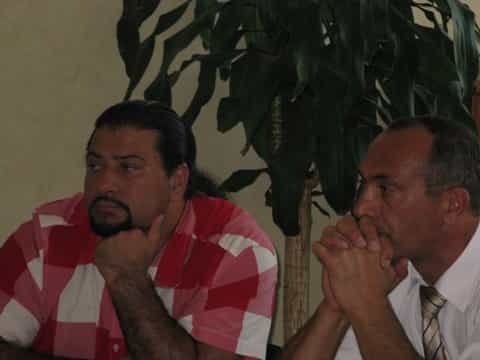 Тарлан Шахбазов (азербайджанцы Москвы) и Равшан Хазиков Глава конгресса нацменьшинств Украины