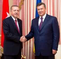 Янукович встретился с Эрдоганом