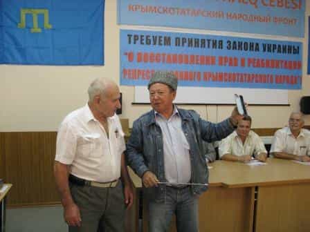 Энвер Аметов (слева) и Бахит Рустемов