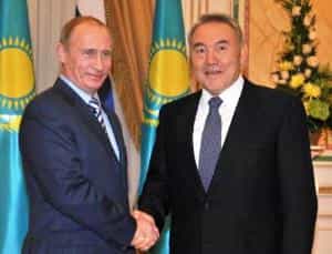 Путин в Казахстане