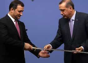 Эрдоган подарил Филату саблю