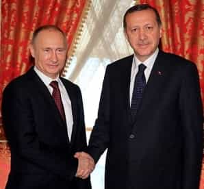 Путин совершил визит в Турцию