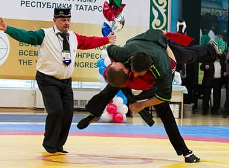 Курэш признали всероссийской борьбой