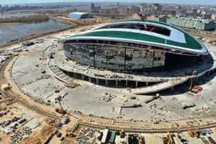 Новый футбольный стадион в Казани