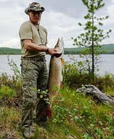 Тува - любимое место рыбалки Владимира Путина