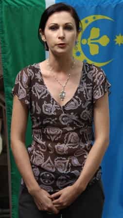 Представительница караимского народа Наталья Кропотова