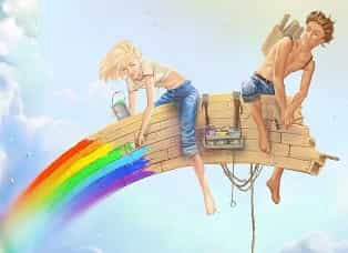 О правильной радуге и неправильном флаге