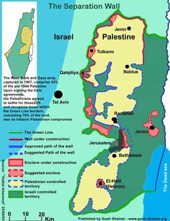 Какую Палестину строят евреи