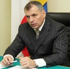 Глава крымского парламента Владимир Константинов