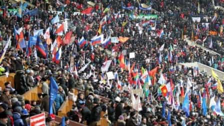 В Москве в День народного единства состоялась многотысячная гражданская акция